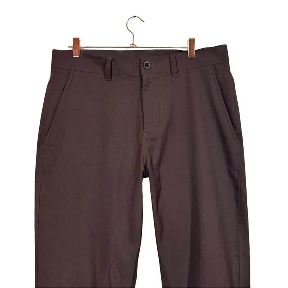 Lululemon Men's Slim-Tapered Heavy Twill Trouser in Espresso M5AYDS